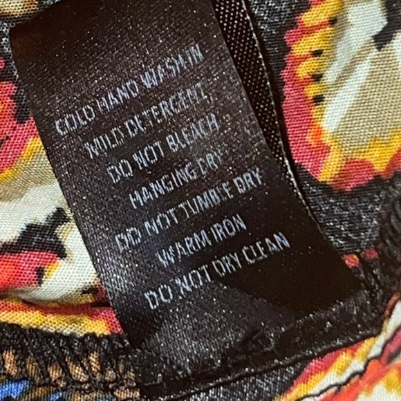 Olivaceous Multicolor Jaden Sleeveless Spaghetti Floral Print Maxi Dress Large - Picture 11 of 11